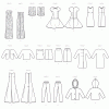 Simplicity Sewing Pattern S9396 Vintage Doll Clothes for 11-1/2" Doll
