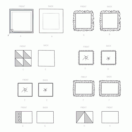 Simplicity Sewing Pattern S9402 Easy Pillows