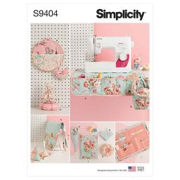 Simplicity Sewing Pattern S9404 Sewing Room Accessories