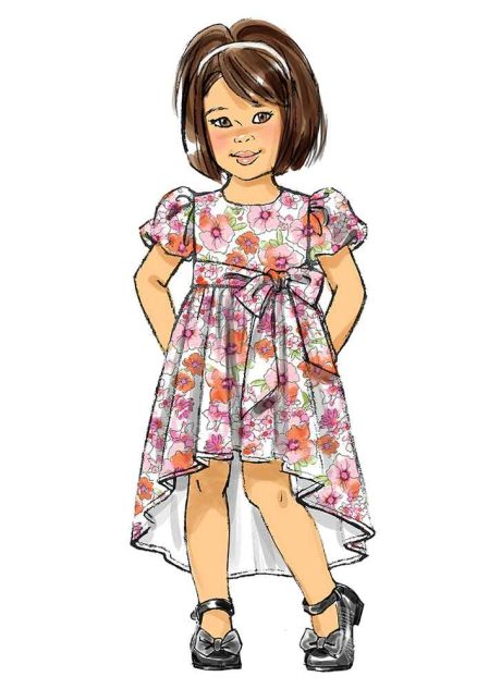 B6161 Children's/Girls' Dress - Image 5