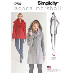 S1254 Women's Leanne Marshall Easy Lined Coat or Jacket