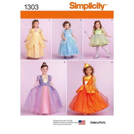 S1303 Toddlers' and Child's Costumes