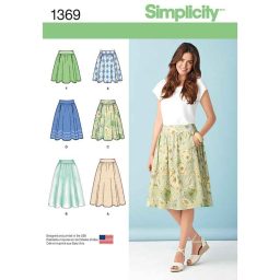 S1369 Women's Skirts in Three Lengths
