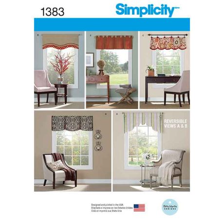 S1383_OS Valances for 36" to 40" Wide Windows