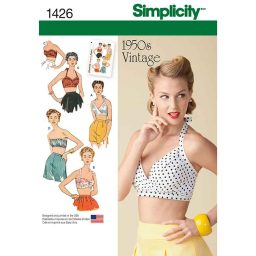 S1426 Women's Vintage 1950's Bra Tops