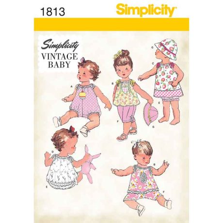 S1813A Babies' Dress & Separates