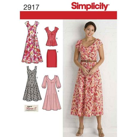 S2917 Women's & Plus Size Dresses
