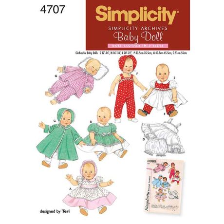 S4707A Doll Clothes