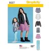 S8027 Child's and Girls' Sportswear Pattern
