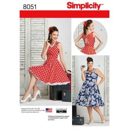 S8051 Women's and Plus Size Dresses