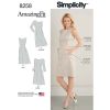 S8258 Women s and Plus Size Amazing Fit Dress AA 10 12 14 16 18