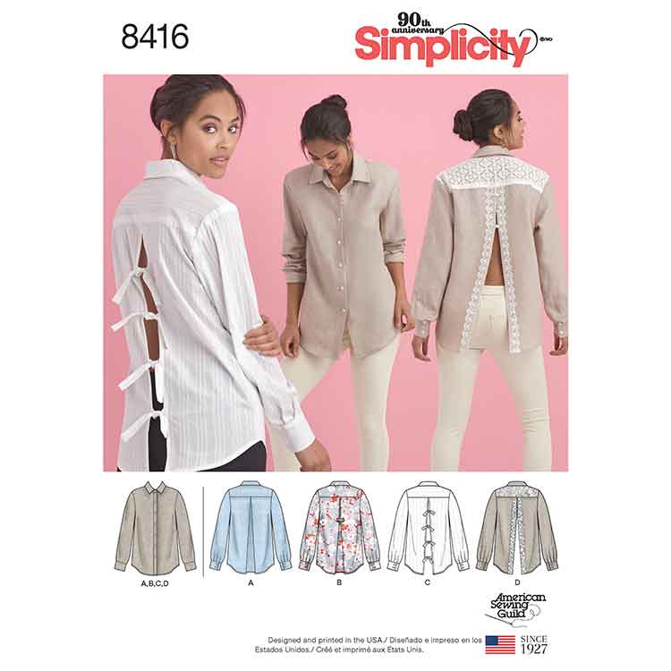 Buy online - Simplicity - Tops & Tunics - Sew Irish