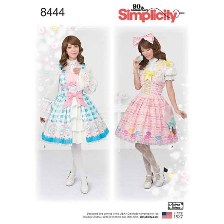 S8444 Pattern 8444 Women's Lolita Costume