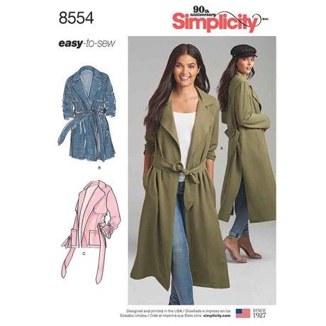 S8554 Women’s / Petite Women’s Coats and Jackets