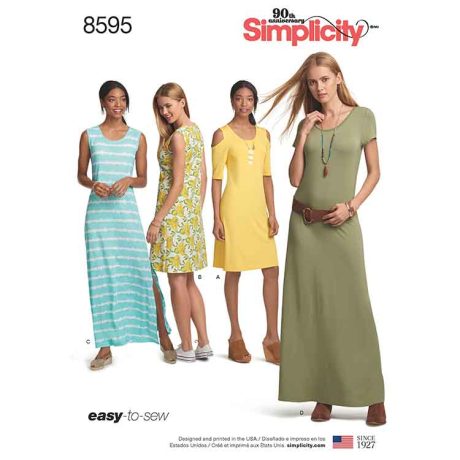 S8595A Women’s Knit Dresses