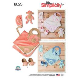 S8623A Pattern 8623 Baby Accessories