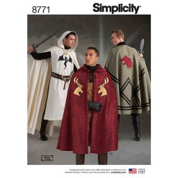 S8771_OS Pattern 8771 Unisex Capes