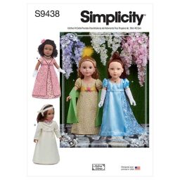 Simplicity Sewing Pattern S9438 18" Doll Clothes
