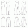 Simplicity Sewing Pattern S9449 Misses' Dress, Jumper and Skirts