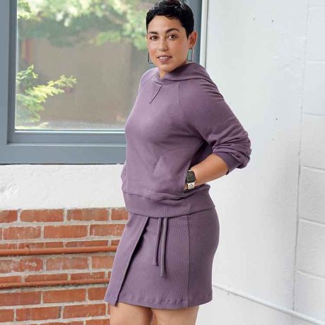 Simplicity Sewing Pattern S9450 Misses' Knit Tops and Skirts