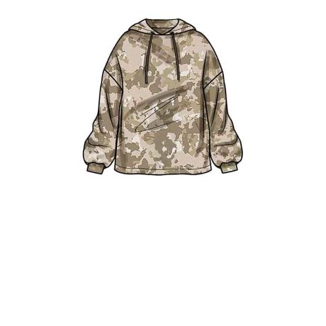 Simplicity Sewing Pattern S9456 Unisex Oversized Hoodies, Pants and Booties - Image 6