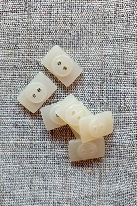 2-hole rectangle buttons (10mm x 15mm)