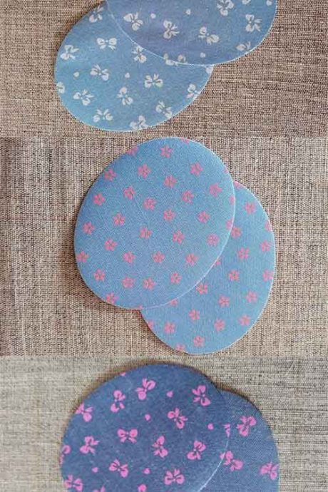 Denim iron-on patches (6.8 x 8.5cm)