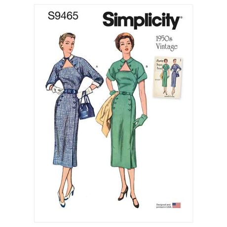 Simplicity Sewing Pattern S9465 Misses' Dress