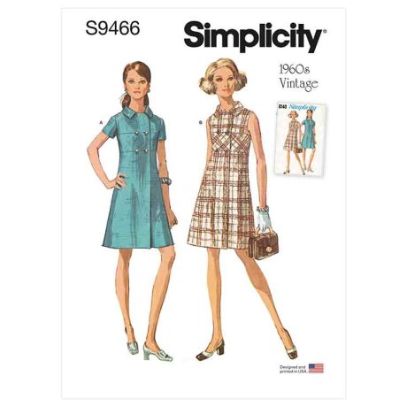Simplicity Sewing Pattern S9466 Misses' Dress