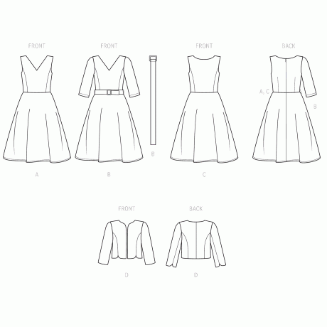 Simplicity Sewing Pattern S9474 Women's Dresses and Jacket