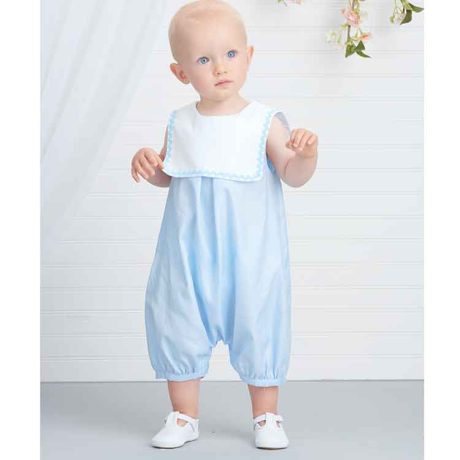 Simplicity Sewing Pattern S9484 Babies' Rompers