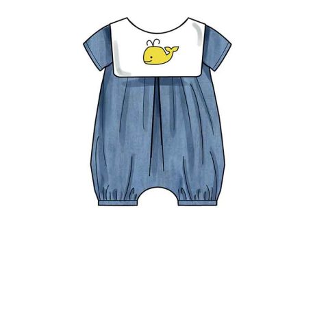 Simplicity Sewing Pattern S9484 Babies' Rompers