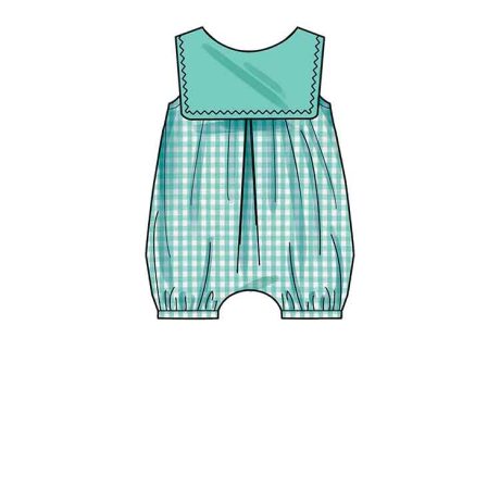 Simplicity Sewing Pattern S9484 Babies' Rompers