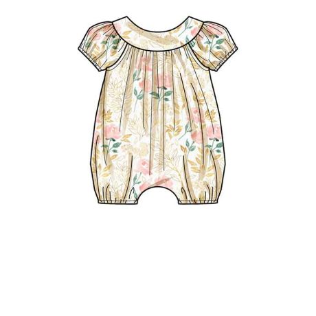 Simplicity Sewing Pattern S9484 Babies' Rompers