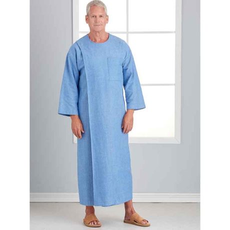 Simplicity Sewing Pattern S9490 Unisex Recovery Gowns and Bed Robe