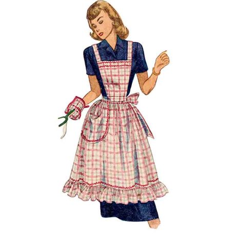 Simplicity Sewing Pattern S9496 Misses' Vintage Apron