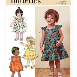 B6885 Toddlers' Dress