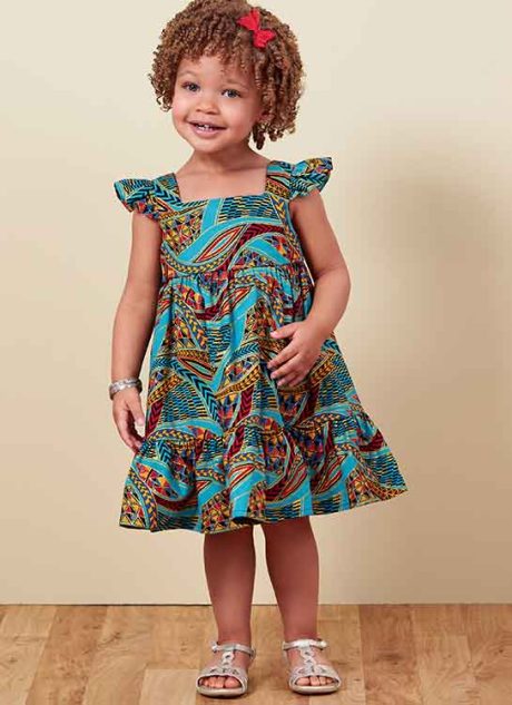 B6885 Toddlers' Dress