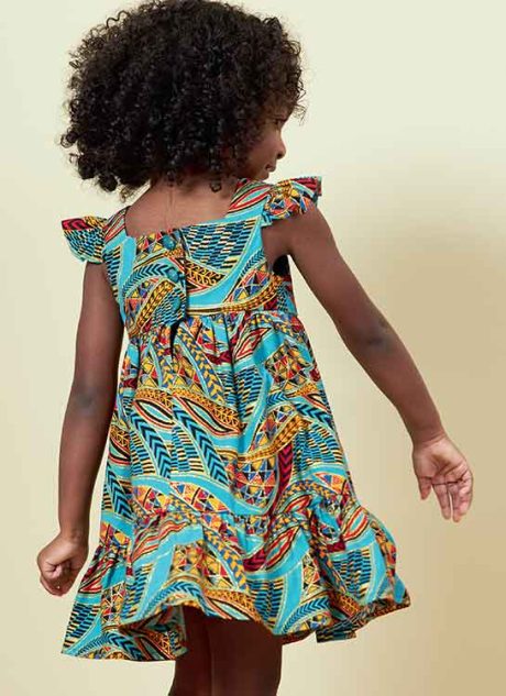 B6885 Toddlers' Dress