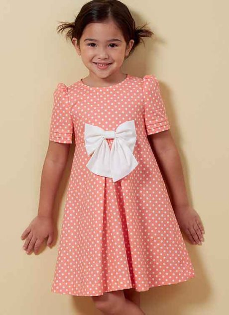 B6886 Children's Dress