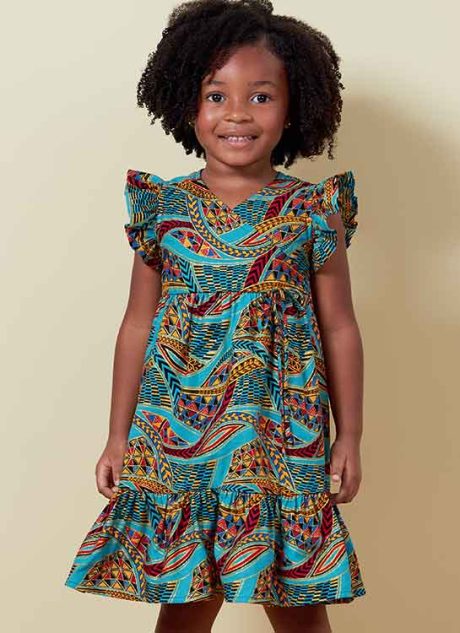 B6887 Children's Dress