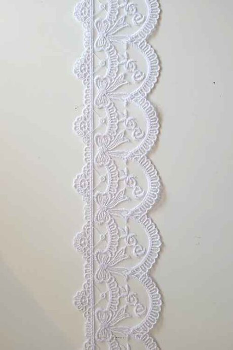 Embroidered Tulle, 70mm - Image 5