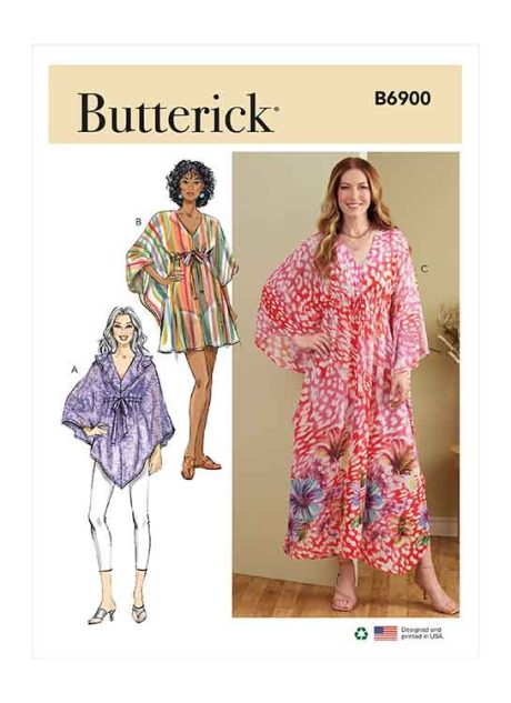 B6900 Misses' Caftan