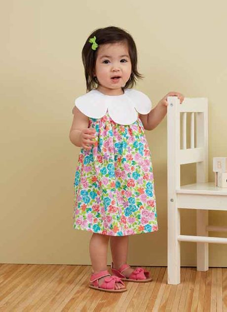 B6903 Infants' Dress and Panties