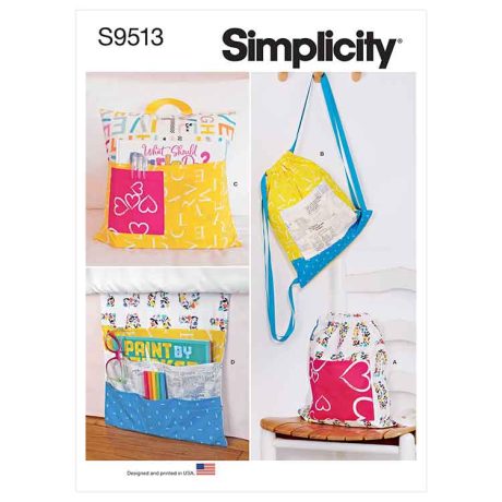 S9513 Backpacks, Reading Pillow, Bed Organizer
