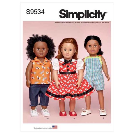 S9534 18" Doll Clothes