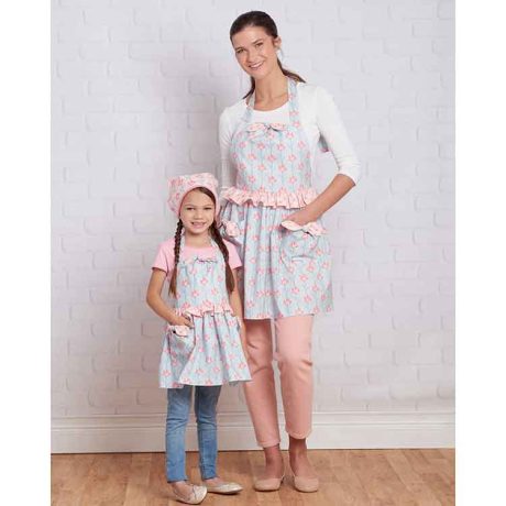 S9565 Children's and Misses' Aprons and Accessories