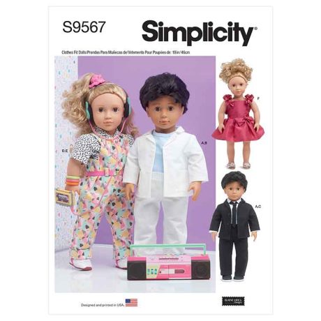 S9567 18" Doll Clothes