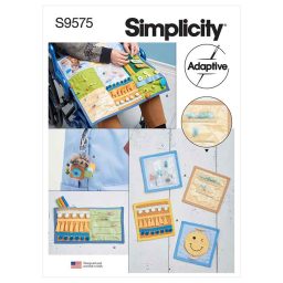 S9575 Fidget Pages, Quilt, Zipper Case and Key Fob