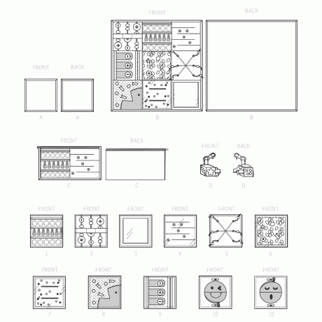 S9575 Fidget Pages, Quilt, Zipper Case and Key Fob